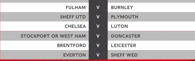 爱游戏平台体验-足总杯第4&amp;5轮抽签：一周两迎双红会 枪手或战圣徒