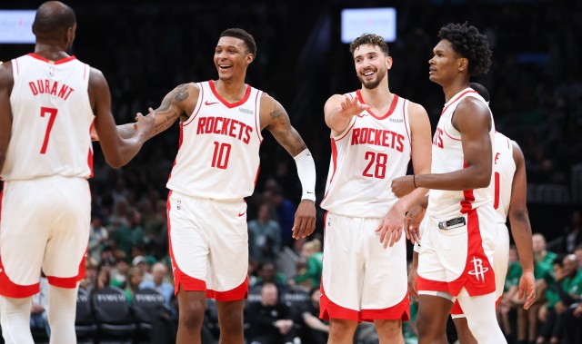 爱游戏中国官网-火箭近期就是一支中下游球队 若真在附加赛打勇士对他们太残酷了